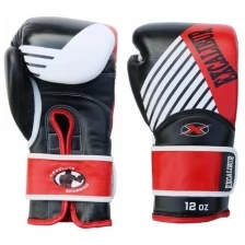 Перчатки боксерские Excalibur 8065/05 Black/White/Red PU 10 унций